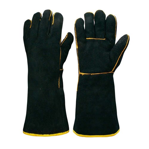 FRONTIER GAUNTLET WELDERS BLACK/GOLD 